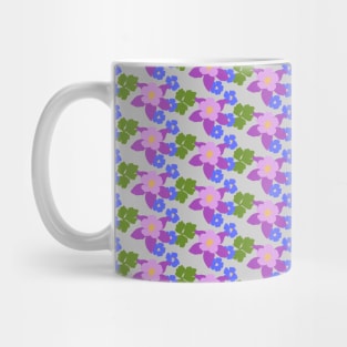 Purple Wild Flowers Mug
